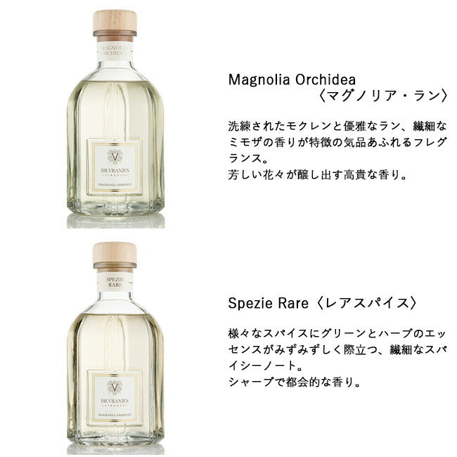 【数量限定!オリジナルショッピングバッグ プレゼント!】Dr.Vranjes ドットールヴラニエス DIFFUSER STANDARD SELECTION ディフューザースタンダードセレクション500ml
