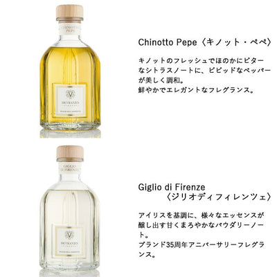 【数量限定!オリジナルショッピングバッグ プレゼント!】Dr.Vranjes ドットールヴラニエス DIFFUSER STANDARD SELECTION ディフューザースタンダードセレクション500ml