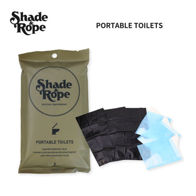 DUCKNOT ダックノット Shade&Rope シェードアンドロープ ポータブルトイレ(3個入) 822400