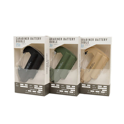 EL COMMUN エル・コミューン Carabiner Battery Double カラビナバッテリーダブル CRB-011/CRB-012/CRB-013