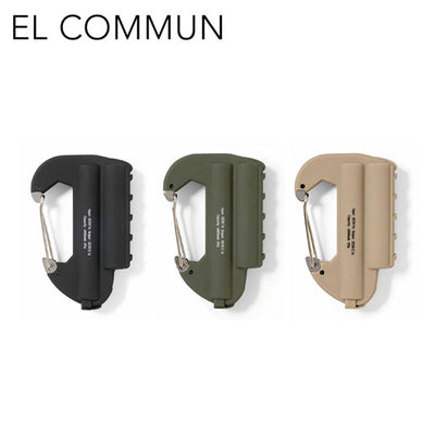 EL COMMUN エル・コミューン Carabiner Battery Double カラビナバッテリーダブル CRB-011/CRB-012/CRB-013