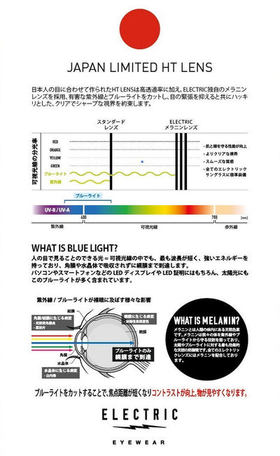 ELECTRIC エレクトリック Zombie Sport Matte Black/HT Grey Polar Pro AE16801050