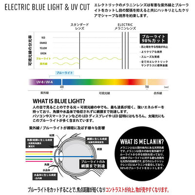 ELECTRIC エレクトリック Knoxville Sport Matte Black/M Blue Polar Pro EE15165265