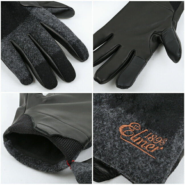 ELMER エルマー Buffalo Check / Sheep Leather with Conductive バッファローチェック/シープレザーウィズコンダクティブ EM403