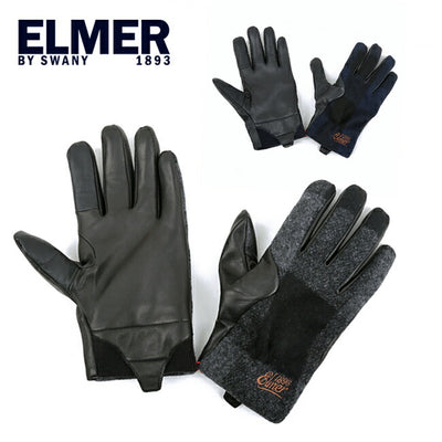 ELMER エルマー Buffalo Check / Sheep Leather with Conductive バッファローチェック/シープレザーウィズコンダクティブ EM403