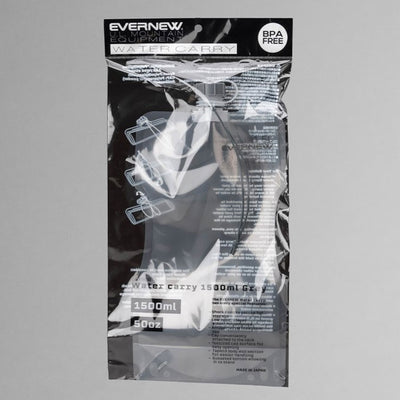 EVERNEW エバニュー Water carry 1500ml Grey ウォーターキャリー1500mlグレー EBY668