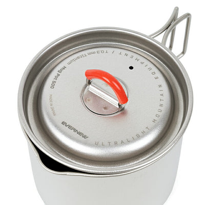 EVERNEW エバニュー Ti Mug pot 500 チタンマグポット500 ECA537