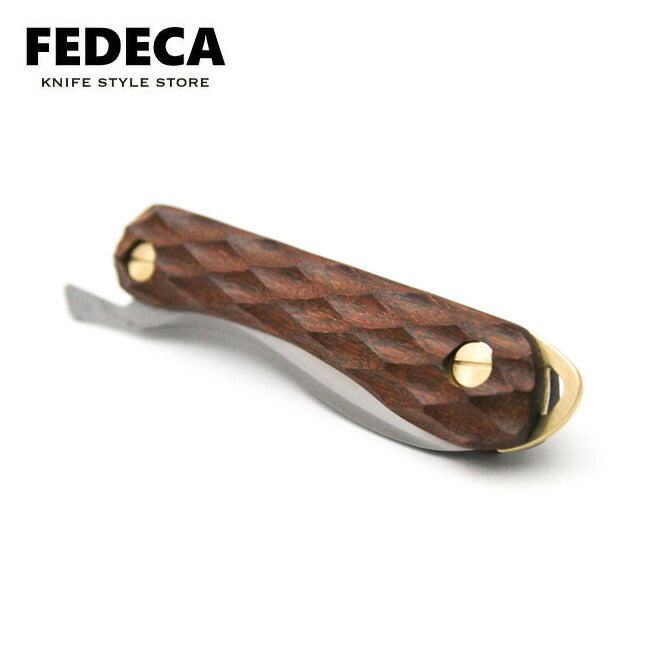 FEDECA フェデカ 折畳式料理ナイフ Solo 名栗イペ 000865