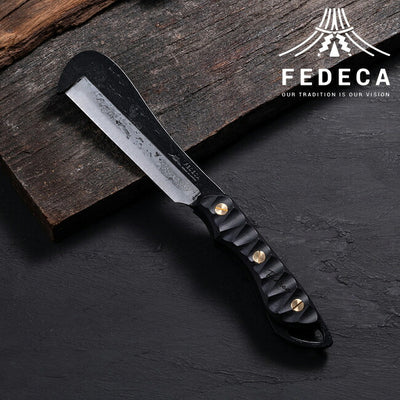 FEDECA フェデカ 鍛造バトニング鉈 Black edition リップルブラック 000950