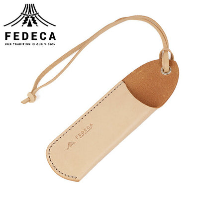 FEDECA フェデカ ナイフレザーケース タン (小) [折畳式料理ナイフSolo用(ヤマ飯ナイフ専用)] 000876