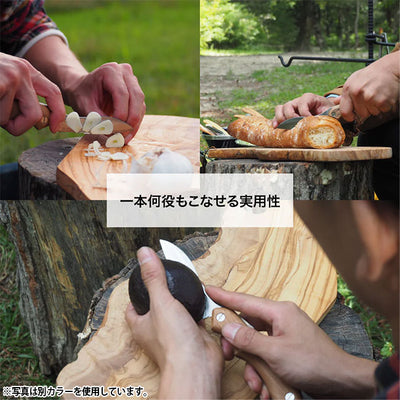 FEDECA フェデカ 折畳式料理ナイフ プレーンビルマチーク 000833