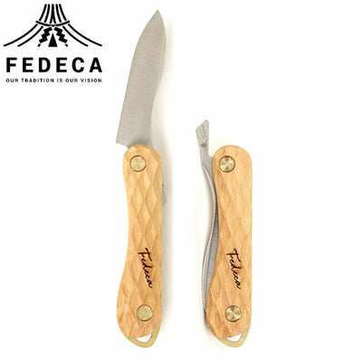 FEDECA フェデカ 折畳式料理ナイフSolo 名栗オノオレカンバ 000902