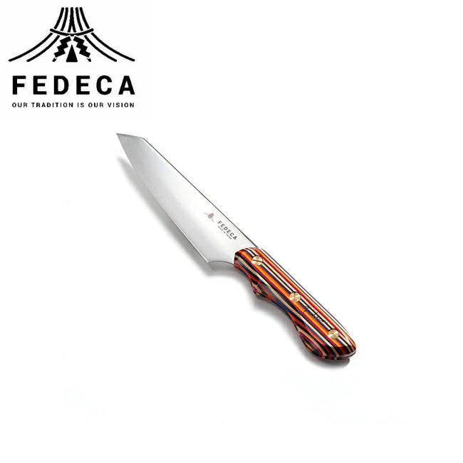 フェデカ　三徳包丁　マルチカラー FEDECA フェデカ 三徳包丁 小 マルチカラー 001120 – アウトドア