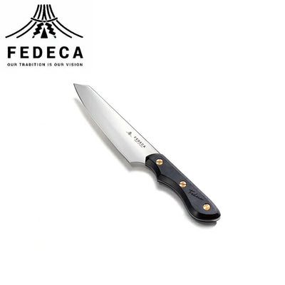 FEDECA フェデカ 三徳包丁 小 プレーンブラック 000988