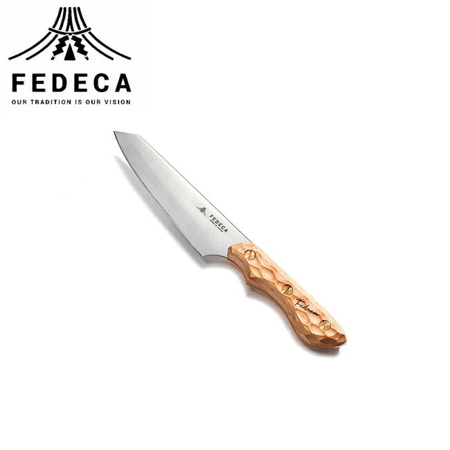 FEDECA フェデカ 三徳包丁 小 名栗ホワイト 001072