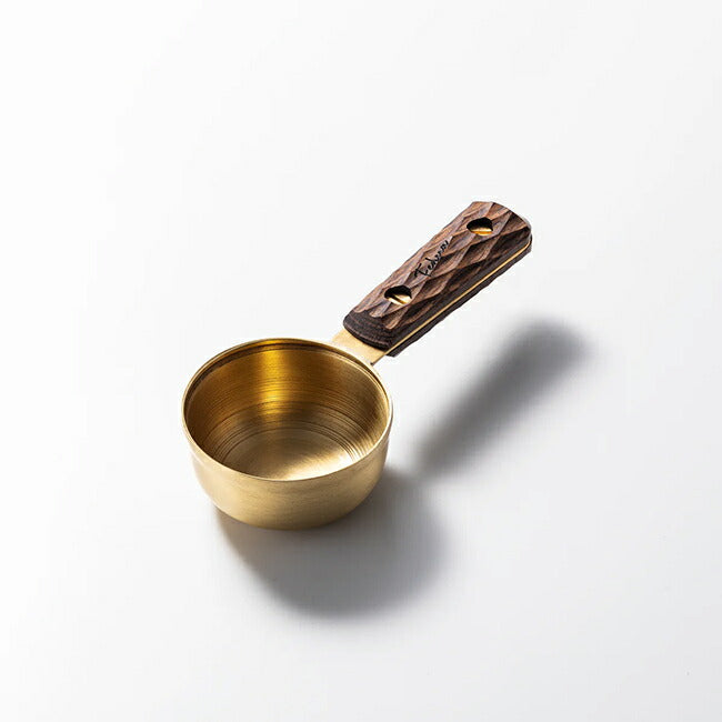 フェデカ　スプーン　ウォルナット　名栗の FEDECA フェデカ コーヒーメジャースプーン 名栗ブラウン 001160