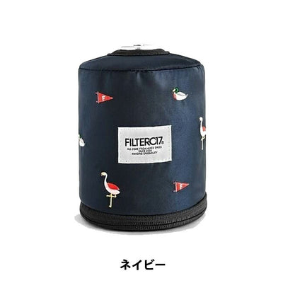Filter017 ワイルドライフ刺繍ガス缶カバー / ロールペーパーカバー