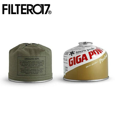 Filter017 ワックスキャンバスガス缶カバー(中/230g)