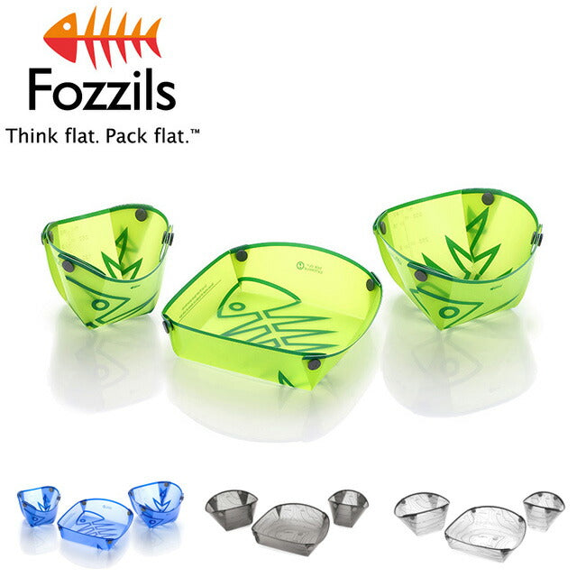 Fozzils フォッジルズ スナップフォールドソロパック 3点セット 1899073