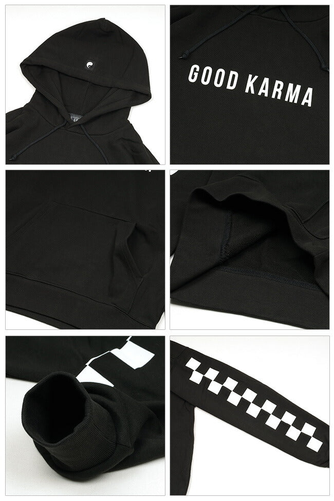 GOOD KARMA グッドカルマ CHECKER HOODIE チェッカーフーディー GK21-SS-T01