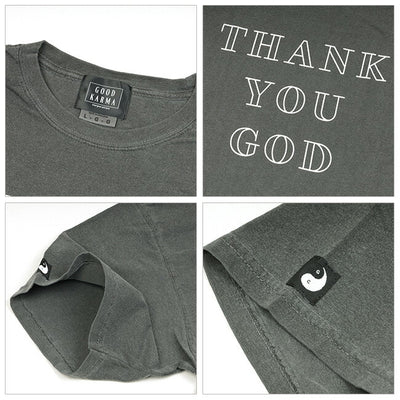 GOOD KARMA グッドカルマ Thank You GOD T-shirt サンキューゴッドTシャツ GK21-SS-T07