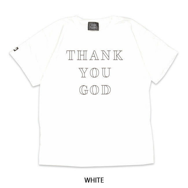 GOOD KARMA グッドカルマ Thank You GOD T-shirt サンキューゴッドTシャツ GK21-SS-T07
