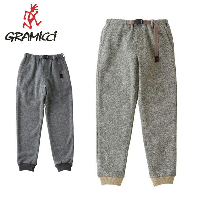 Gramicci グラミチ BONDING KNIT FLEECE NARROW RIB PANT ボンディングニットフリースナローリブパンツ G2FU-P018