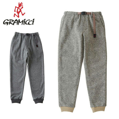 Gramicci グラミチ BONDING KNIT FLEECE NARROW RIB PANT ボンディングニットフリースナローリブパンツ G2FU-P018