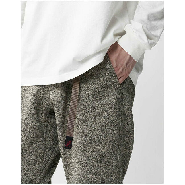 Gramicci グラミチ BONDING KNIT FLEECE NARROW RIB PANT ボンディングニットフリースナローリブパンツ G2FU-P018