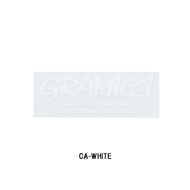 Gramicci グラミチ Gramicci CUTTING STICKER グラミチカッティングステッカー GAC-022