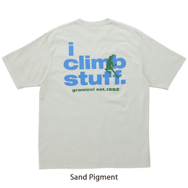 Gramicci グラミチ I CLIMB STUFF TEE アイクライムスタッフTシャツ G4SU-T076