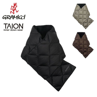 Gramicci×TAION グラミチ×タイオン DOWN SCARF ダウンスカーフ G4FA-102-TG