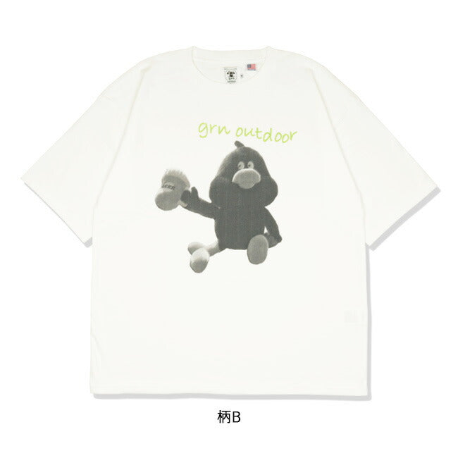 grn outdoor ジーアールエヌアウトドア DUCK ROCK TEE ダックロックティー GO3113F