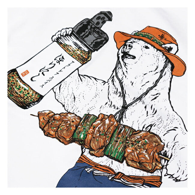 go slow caravan ゴースローキャラバン ほりにしクマ TEE 322401
