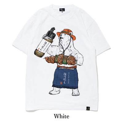 go slow caravan ゴースローキャラバン ほりにしクマ TEE 322401