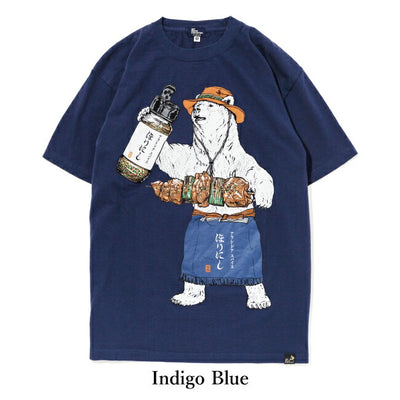 go slow caravan ゴースローキャラバン ほりにしクマ TEE 322401