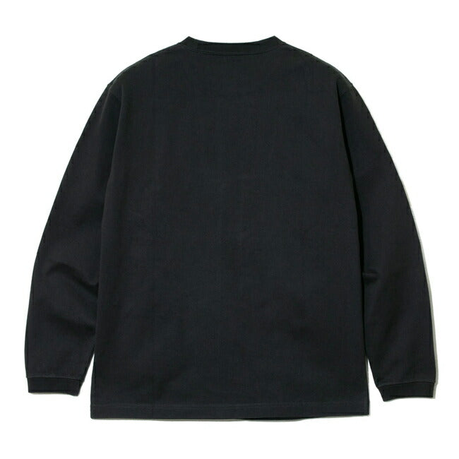 go slow caravan ゴースローキャラバン 超ヘビーUSA/C どら焼きクマロングスリーブ TEE 332802