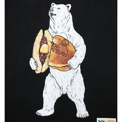 go slow caravan ゴースローキャラバン 超ヘビーUSA/C どら焼きクマロングスリーブ TEE 332802