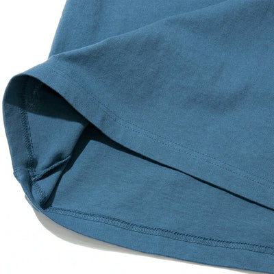 go slow caravan ゴースローキャラバン USA/C スクエアLOGOバックプリント ロングスリーブ TEE 341901