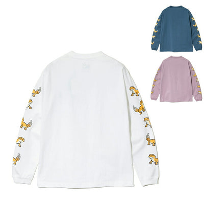 go slow caravan ゴースローキャラバン USA/C レオパードゲッコー ロングスリーブ TEE 341903