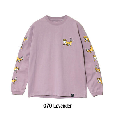 go slow caravan ゴースローキャラバン USA/C レオパードゲッコー ロングスリーブ TEE 341903