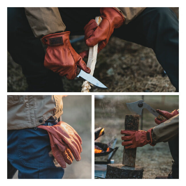 GRIP SWANY グリップスワニー×Orange 別注 COWHIDE CAMP GLOVES カウハイドキャンプグローブ G-70