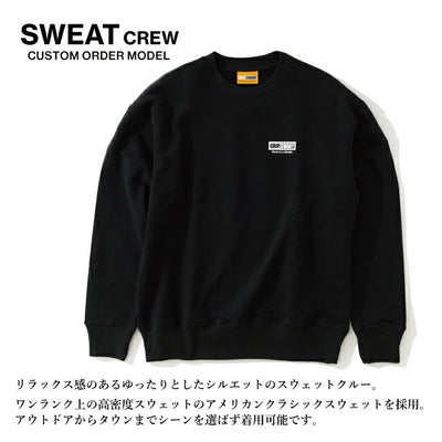 GRIP SWANY グリップスワニー×Orange 別注スウェットクルー OR-GC-71