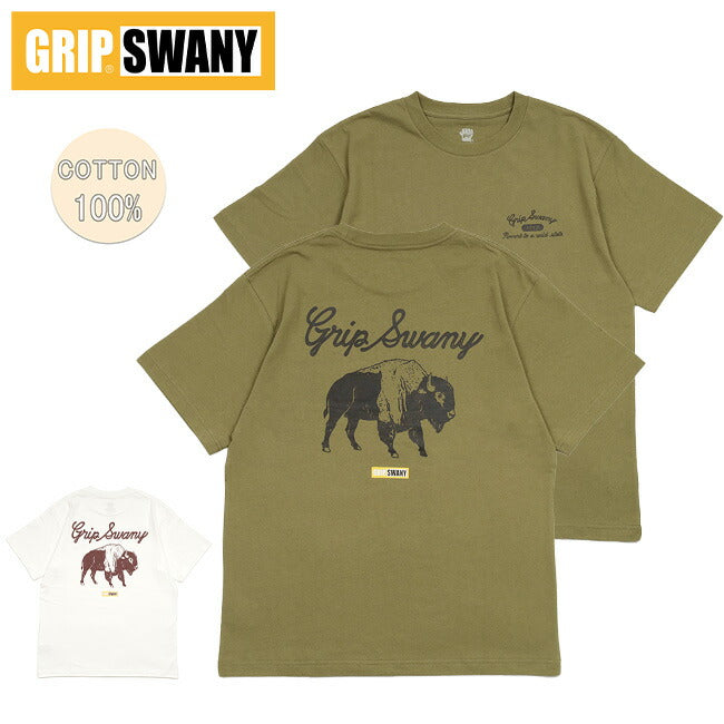 GRIP SWANY グリップスワニー BUFFALO TEE バッファローティー GSC-74