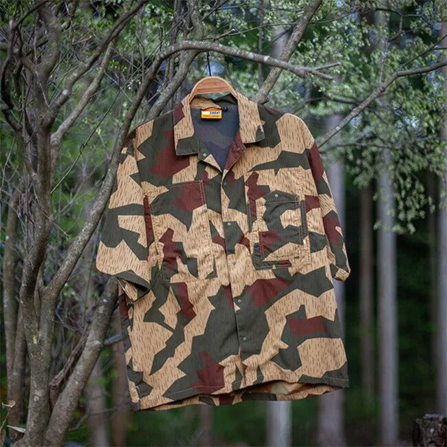 GRIP SWANY グリップスワニー SUPPLEX OPEN COLLAR SHIRTS サプレックスオープンカラーシャツ GSS-37