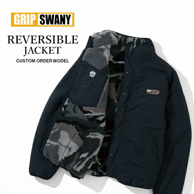 GRIP SWANY グリップスワニー 別注 REVERSIBLE JACKET リバーシブルジャケット GSMJ0001