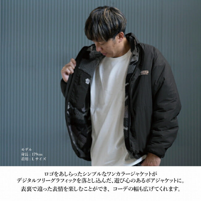 GRIP SWANY グリップスワニー 別注 REVERSIBLE JACKET リバーシブルジャケット GSMJ0001