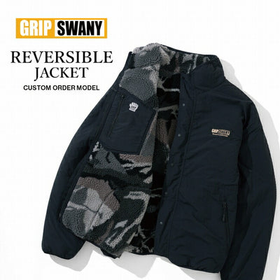 GRIP SWANY グリップスワニー 別注 REVERSIBLE JACKET リバーシブルジャケット GSMJ0001