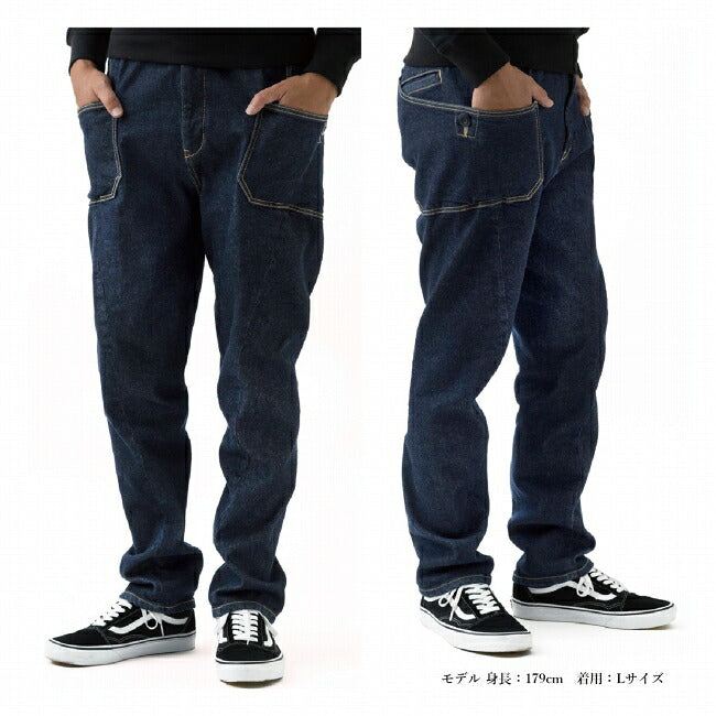 GRIP SWANY グリップスワニー 別注 WARM DENIM JOG 3D CAMP PANTS ウォームデニムジョグ3Dキャンプパンツ GSMP0003