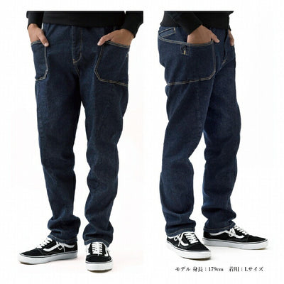 GRIP SWANY グリップスワニー 別注 WARM DENIM JOG 3D CAMP PANTS ウォームデニムジョグ3Dキャンプパンツ GSMP0003